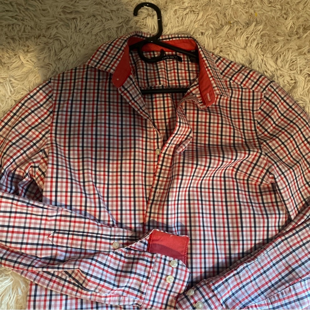 Axist Style Cowboy’s Size Xl Mens Shirt red